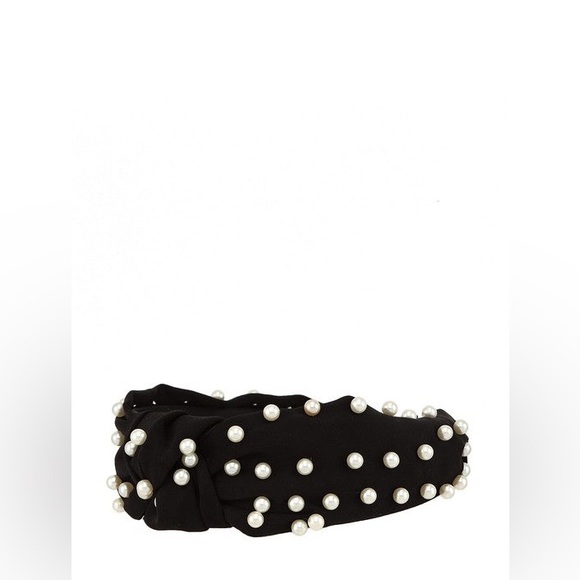 Elegant Pearl Top Knot Headband - Picture 3 of 4
